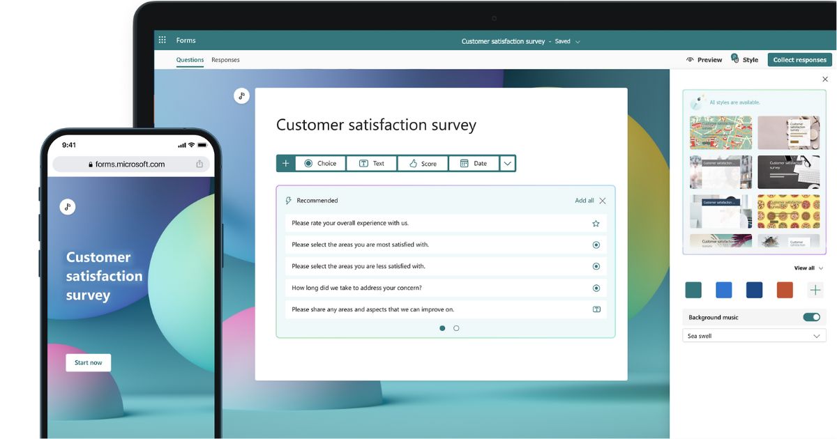 Overview of Microsoft Forms