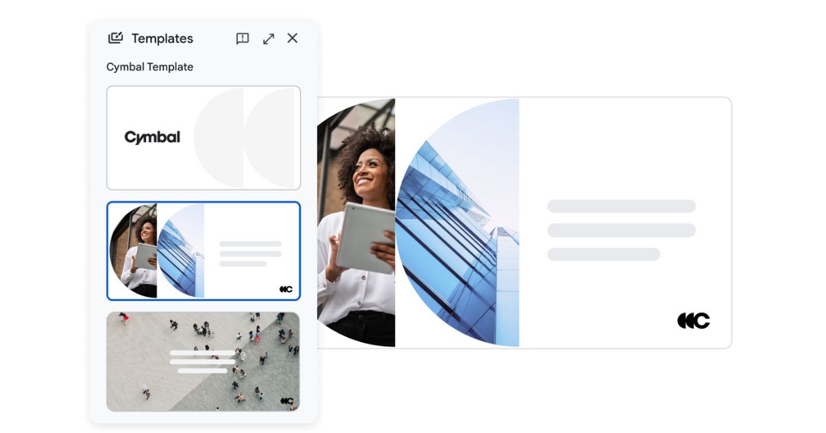 Creating business templates in Google Slides