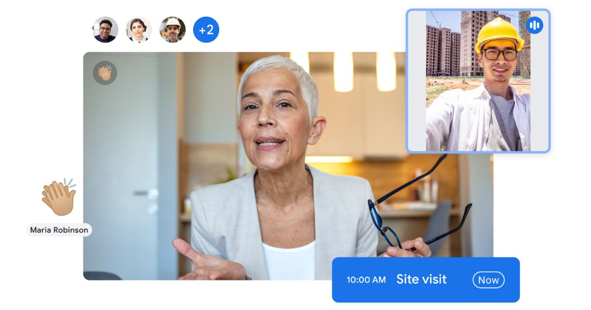 Making video calls with Google Meet from G-Suite