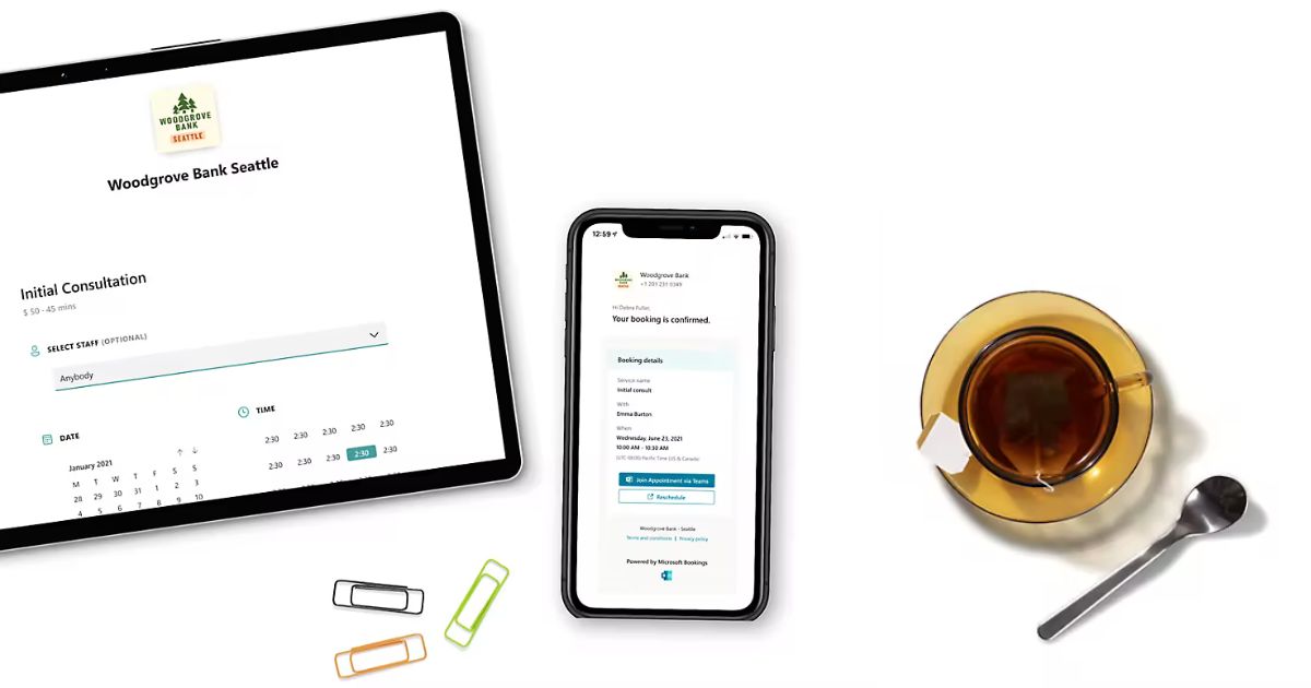 Managing professional appointments with Microsoft Bookings
