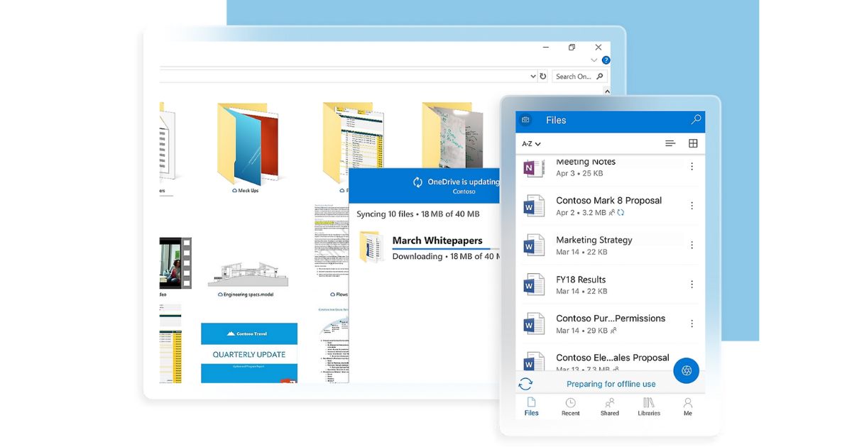 Archiving and syncing files with Office 365 OneDrive