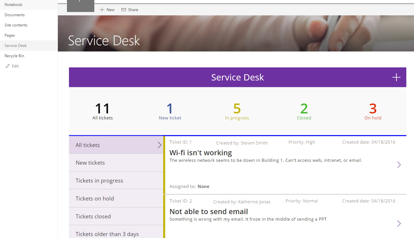 Integrating data in SharePoint via Power Apps