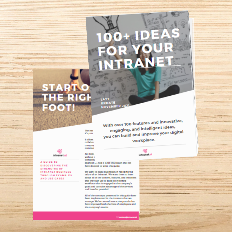 100+ ideas for your intranet